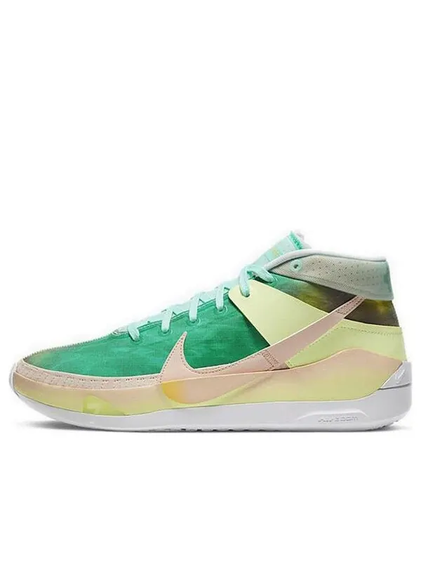 Кроссовки kd 13 'chill' Nike — изображение 1 из 4, жёлто-зеленый