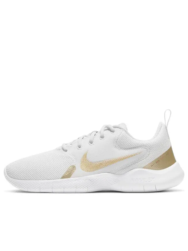 Кроссовки flex experience run 10 Nike — изображение 1 из 4, белый/золотистый