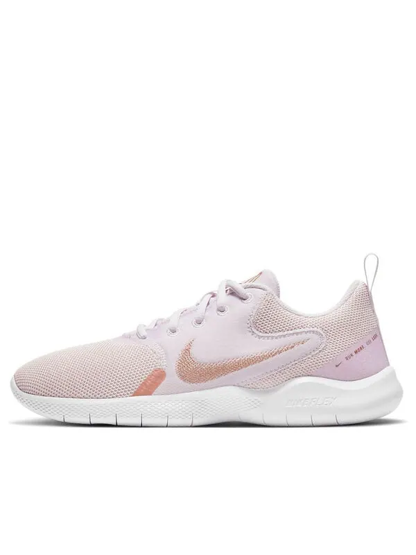 Кроссовки flex experience run 10 Nike — изображение 1 из 4, розовый/золотистый