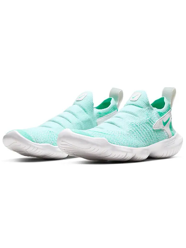 Кроссовки free run flykint 3.0 'teal tint white' Nike — изображение 3 из 4, белый