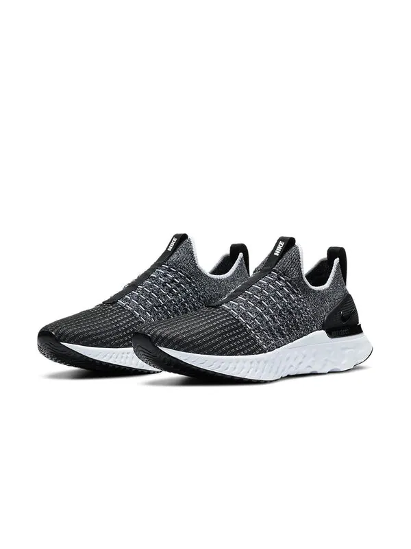 Кроссовки react phantom run flyknit 2 Nike — изображение 3 из 4, черный белый