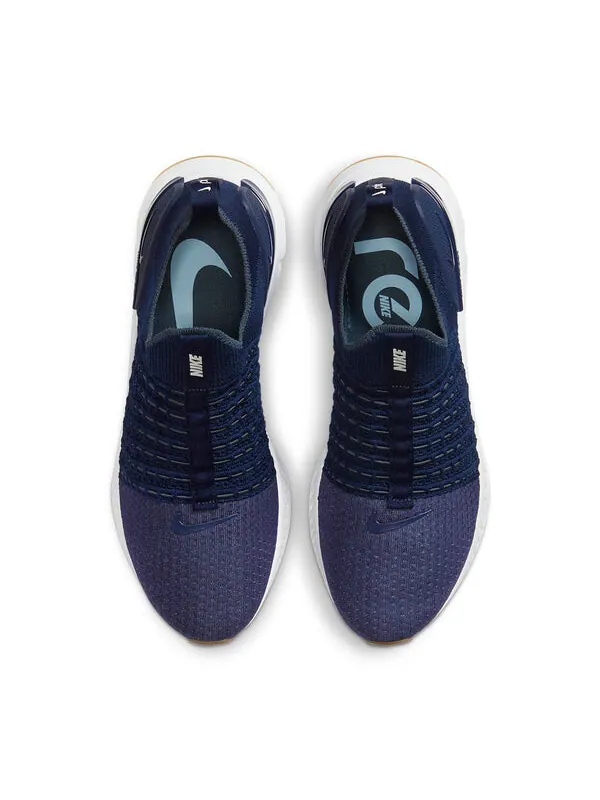 Кроссовки react phantom run flyknit 2 Nike — изображение 4 из 4, белый/синий