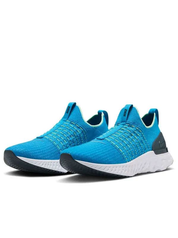 Кроссовки react phantom run flyknit 2 Nike — изображение 3 из 4, синий