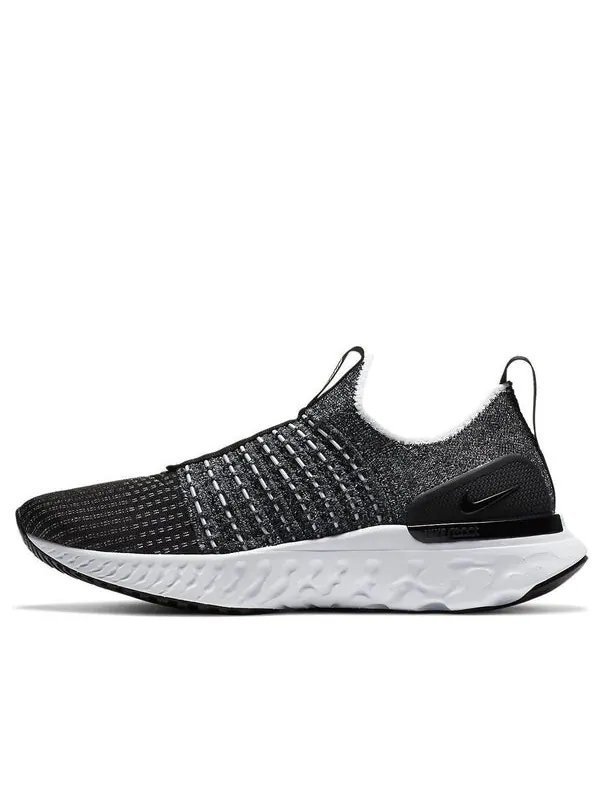 Кроссовки react phantom run flyknit 2 Nike — изображение 1 из 4, черный белый