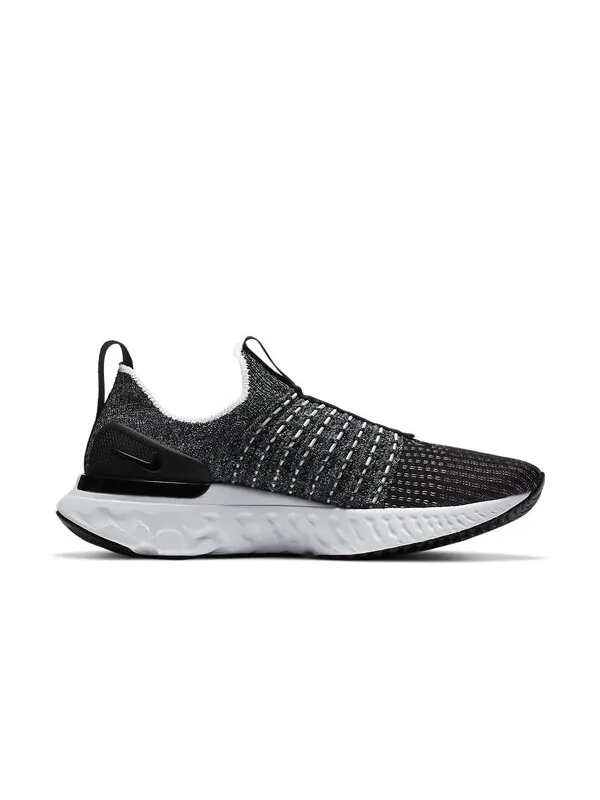 Кроссовки react phantom run flyknit 2 Nike — изображение 2 из 4, черный белый
