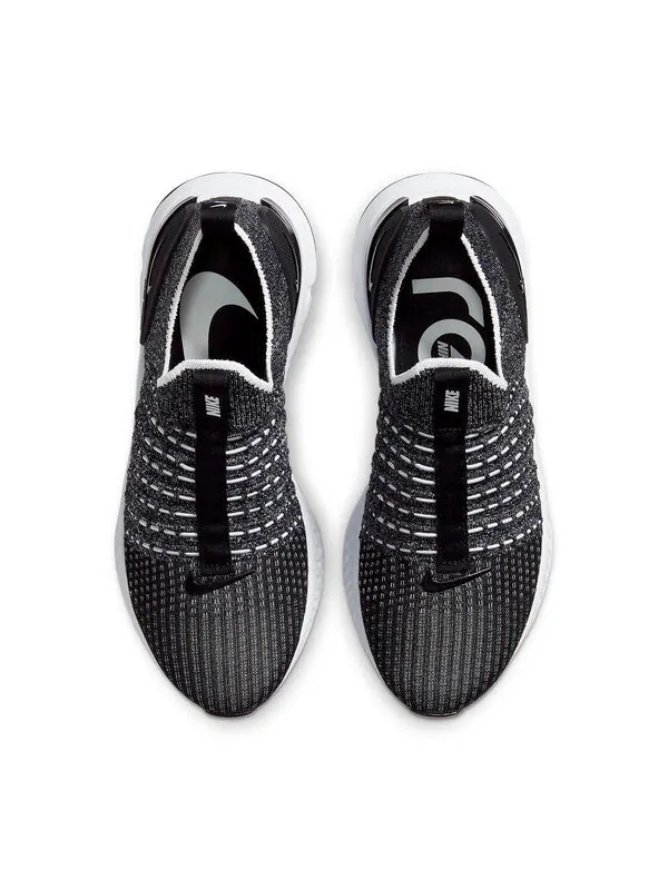 Кроссовки react phantom run flyknit 2 Nike — изображение 4 из 4, черный белый