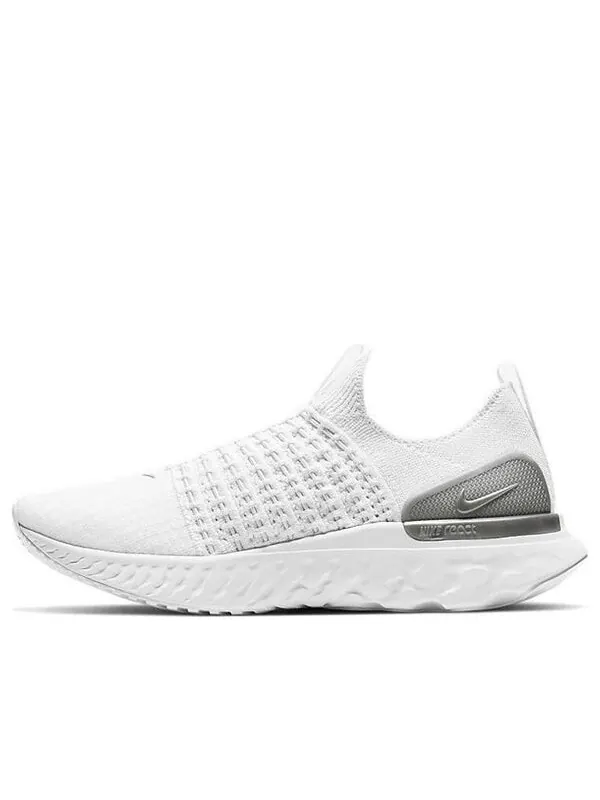 Кроссовки react phantom run flyknit 2 Nike — изображение 1 из 4, белый/серый