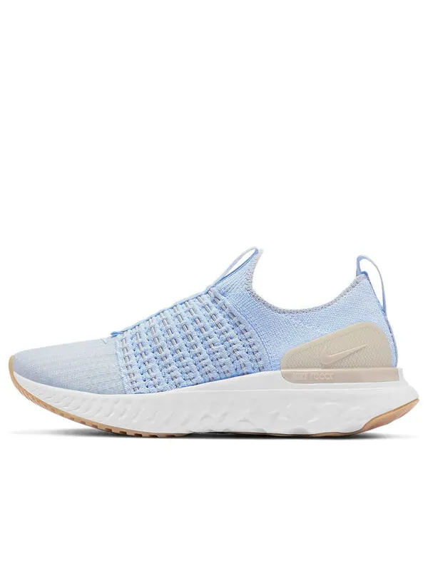 Кроссовки react phantom run flyknit 2 Nike — изображение 1 из 4, синий/белый