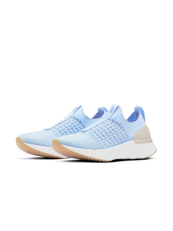 Кроссовки react phantom run flyknit 2 Nike — изображение 3 из 4, синий/белый