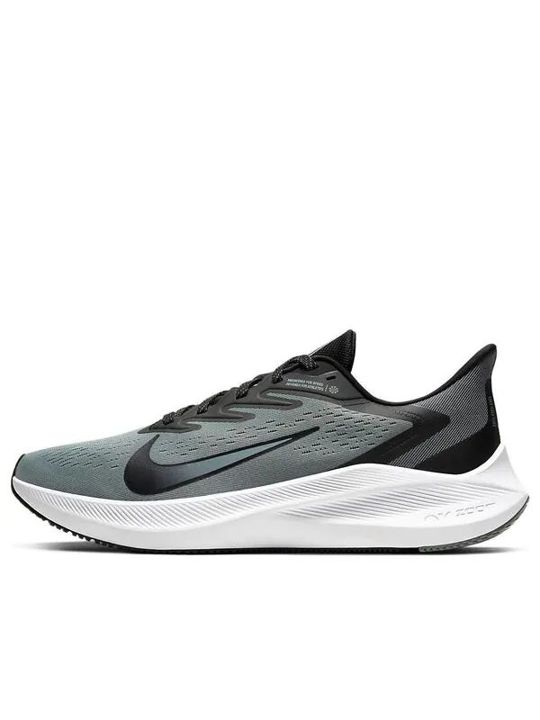 Кроссовки zoom winflo 7 Nike — изображение 1 из 4, черный/серый