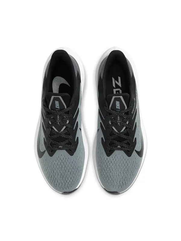 Кроссовки zoom winflo 7 Nike — изображение 4 из 4, черный/серый