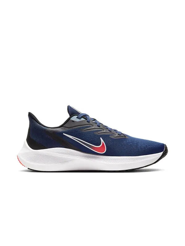 Кроссовки air zoom winflo 7 'midnight navy crimson' Nike — изображение 2 из 4