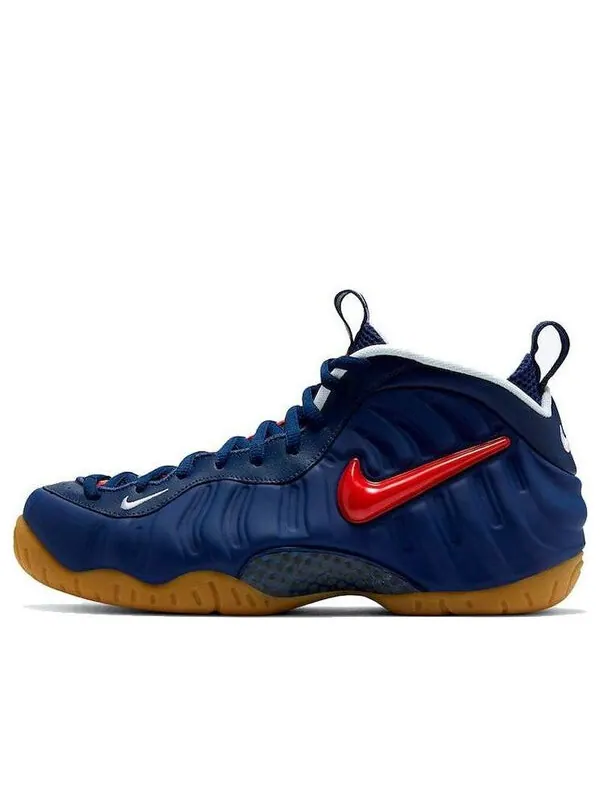 Кроссовки air foamposite pro Nike — изображение 1 из 4, синий/красный