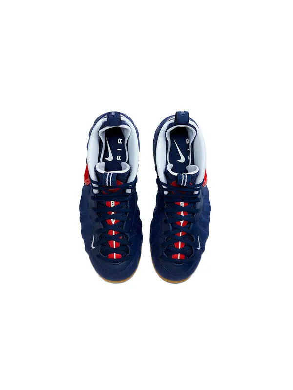 Кроссовки air foamposite pro Nike — изображение 4 из 4, синий/красный