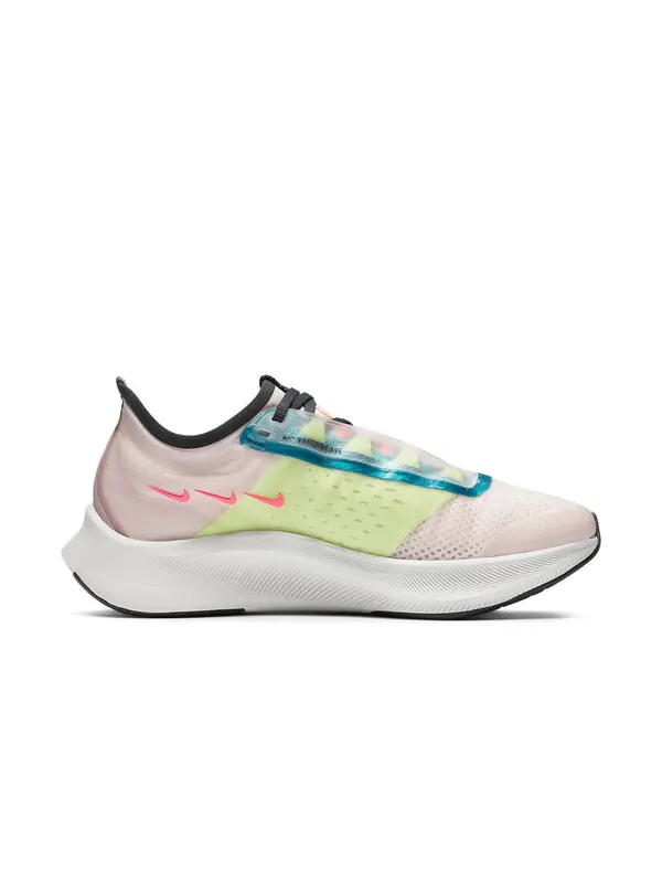 Кроссовки zoom fly 3 премиум Nike — изображение 2 из 4, розовый/белый