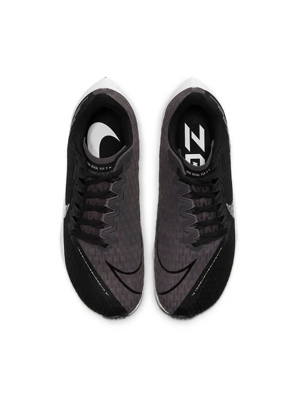 Кроссовки zoom rival fly 2 Nike — изображение 4 из 4, черный/серый/белый