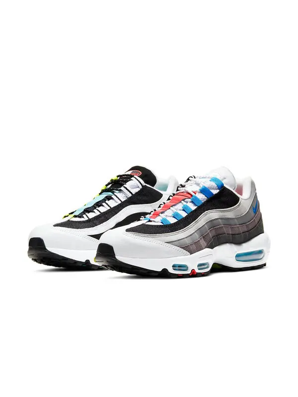Кроссовки air max 95 qs Nike — изображение 3 из 4, черный белый
