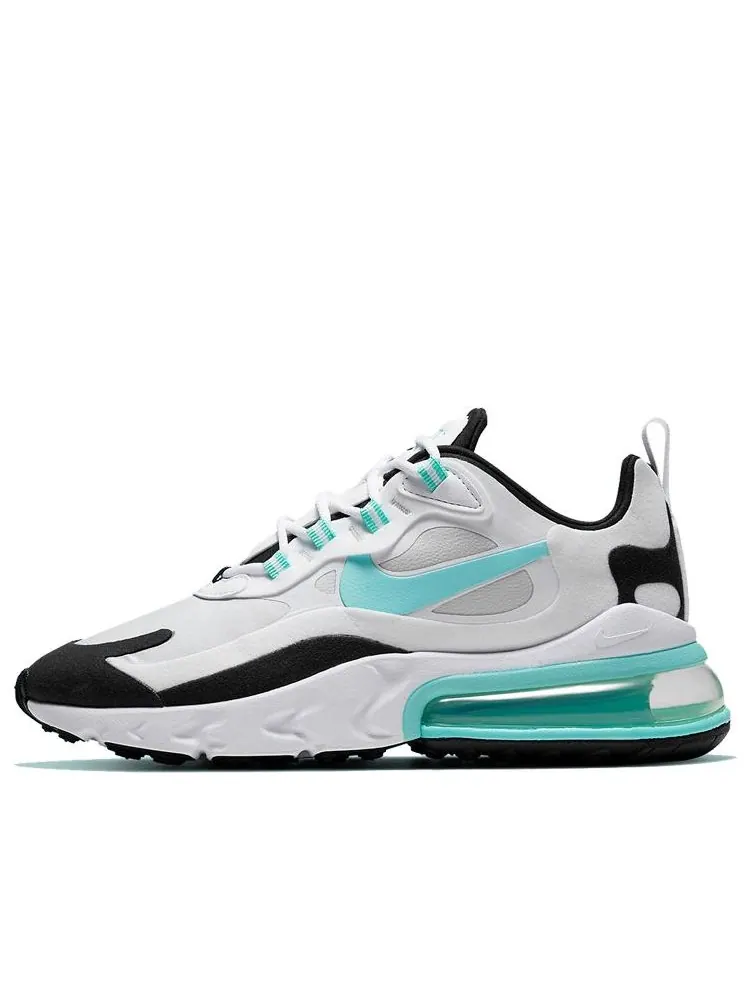 Кроссовки (WMNS)Nike Air Max 270 React 'Photon Dust Aurora Green Black' — изображение 1 из 6, зеленый