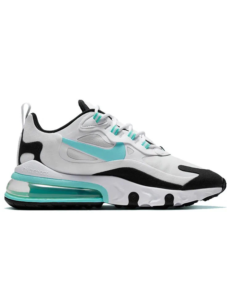 Кроссовки (WMNS)Nike Air Max 270 React 'Photon Dust Aurora Green Black' — изображение 2 из 6, зеленый