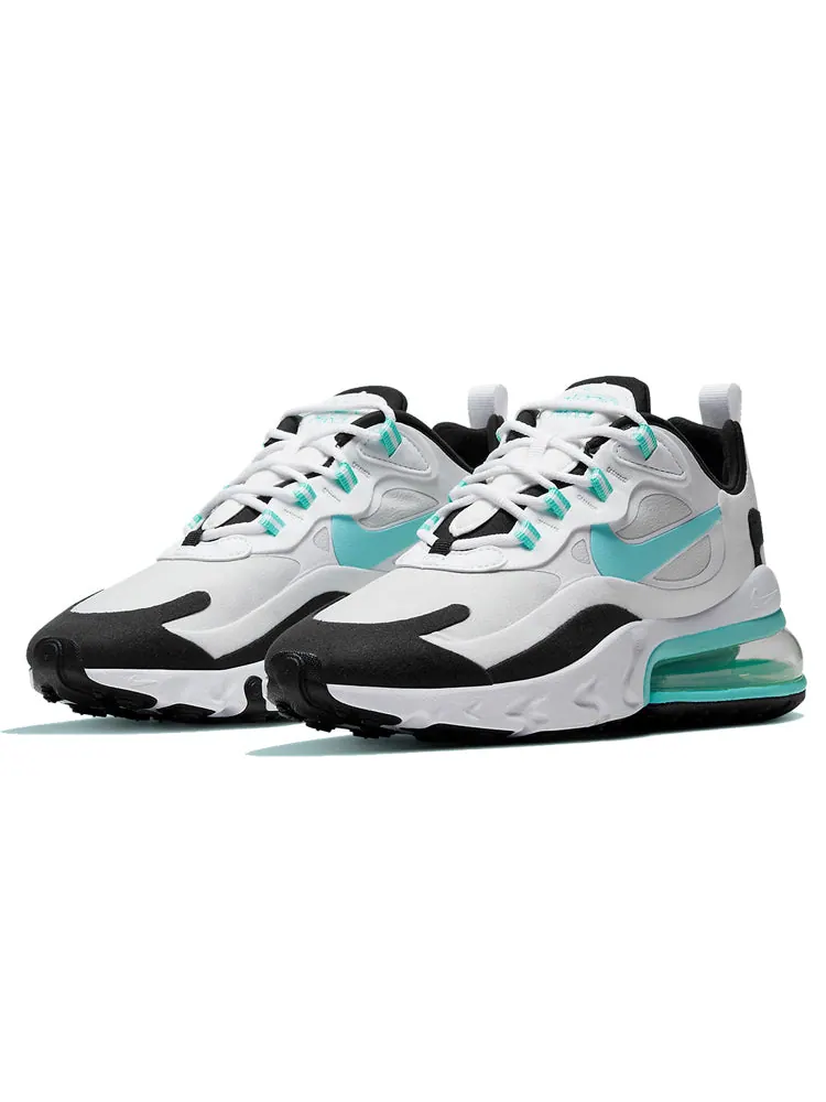 Кроссовки (WMNS)Nike Air Max 270 React 'Photon Dust Aurora Green Black' — изображение 3 из 6, зеленый
