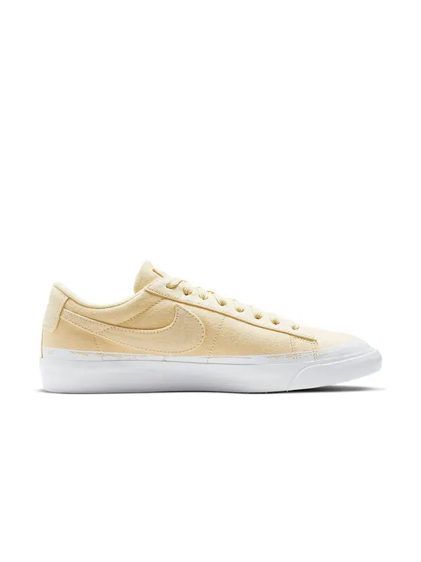 Кроссовки блейзер низкий холст sb Nike — изображение 2 из 4, светлый желтый