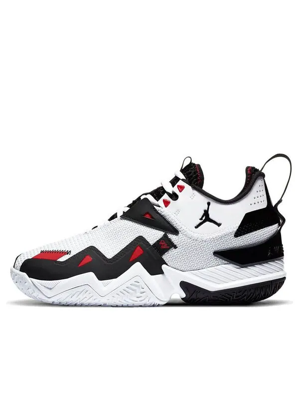 Кроссовки westbrook one take pf Air Jordan — изображение 1 из 4, белый/черный/красный