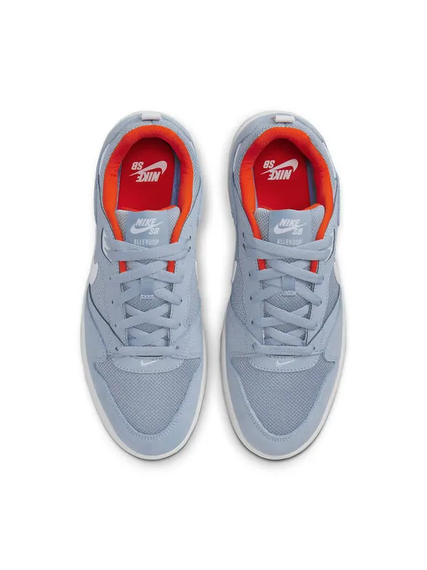 Кроссовки sb alleyoop Nike — изображение 4 из 4, серый/белый