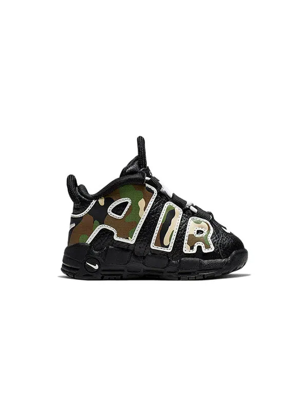 Кроссовки Air больше uptempo qs Nike — изображение 2 из 3, черный/-бежевый