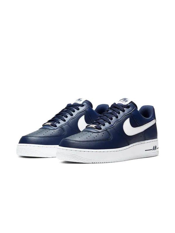 Кроссовки air force 1 low '07 an20 'midnight navy' Nike — изображение 3 из 4, синий