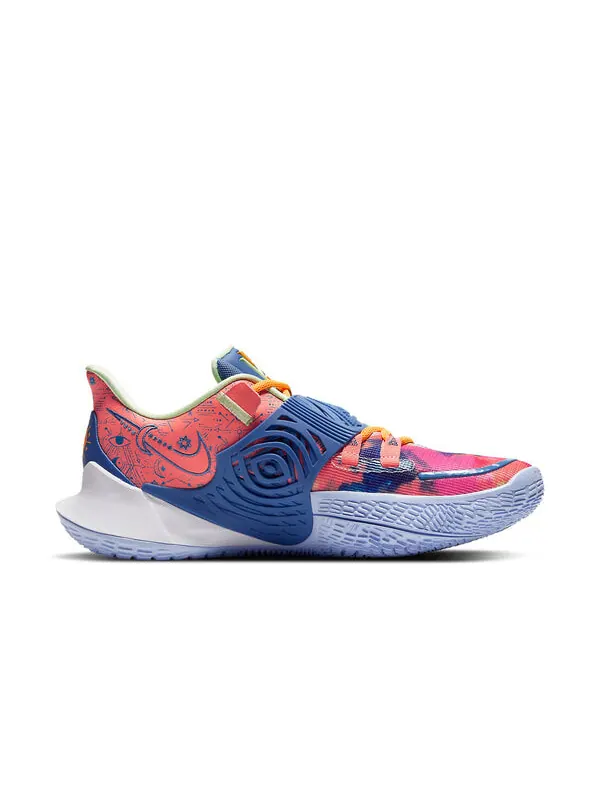 Кроссовки kyrie low 3 'tie-dye' Nike — изображение 2 из 4, розовый/синий