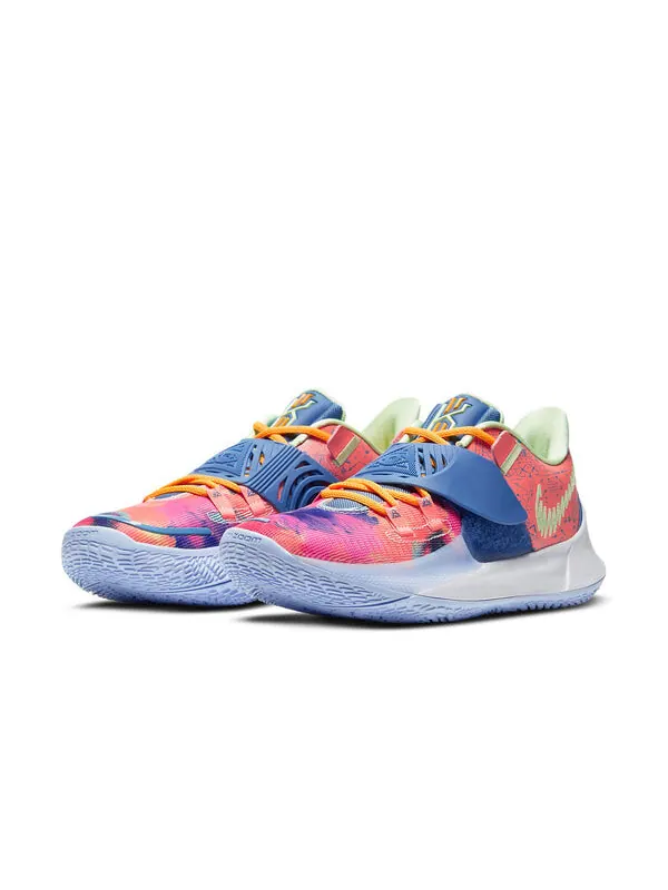 Кроссовки kyrie low 3 'tie-dye' Nike — изображение 3 из 4, розовый/синий