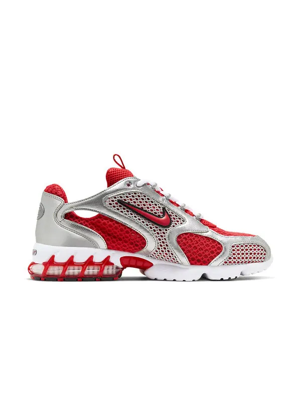 Кроссовки zoom spiridon caged 2 Nike — изображение 2 из 4, серый/красный