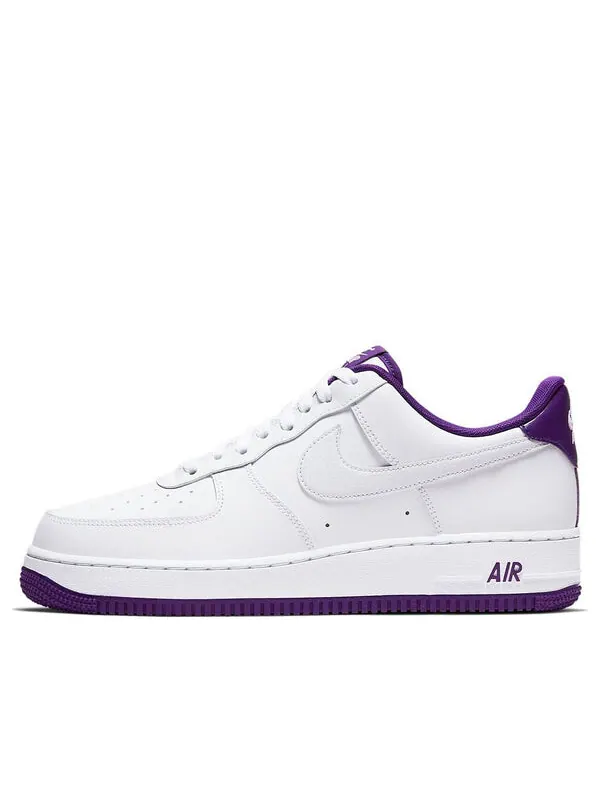 Кроссовки air force 1 низкие Nike — изображение 1 из 4, белый/фиолетовый