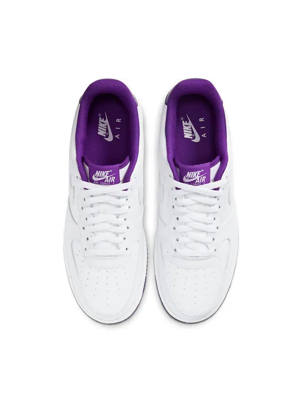Кроссовки air force 1 низкие Nike — изображение 4 из 4, белый/фиолетовый