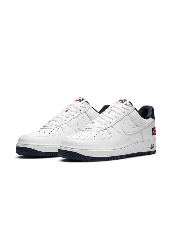 Кроссовки air force 1 low qs Nike — изображение 3 из 4, белый//красный