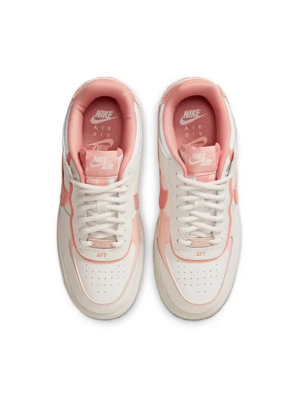 Кроссовки air force 1 shadow 'white coral pink' Nike — изображение 4 из 4, белый