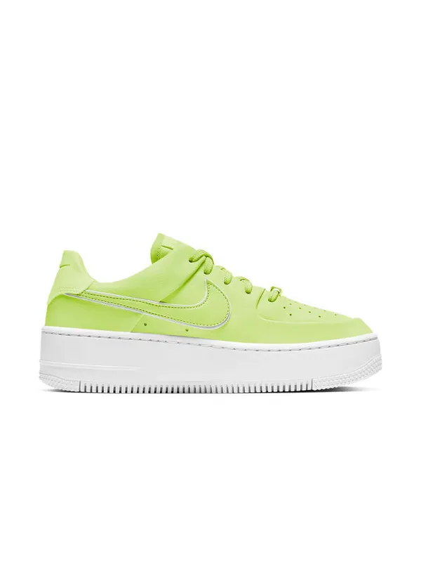 Кроссовки air force 1 sage low Nike — изображение 2 из 3, зеленый/белый