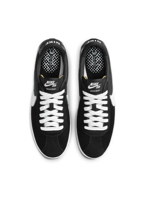 Кроссовки bruin react sb Nike — изображение 4 из 4, черный белый