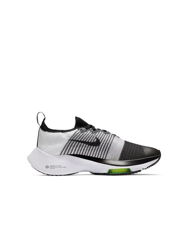 Кроссовки air zoom tempo flyknit Nike — изображение 2 из 4, черный