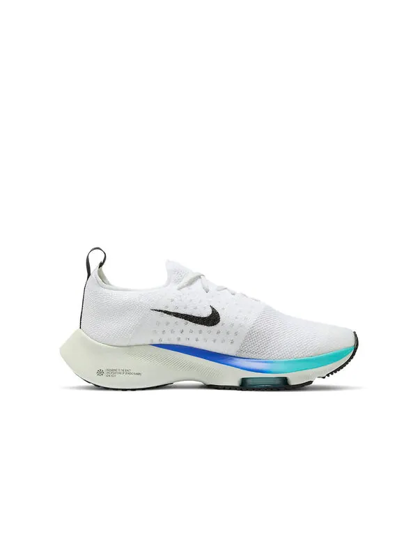 Кроссовки air zoom turbo flyknit Nike — изображение 2 из 4, белый/черный/фиолетовый