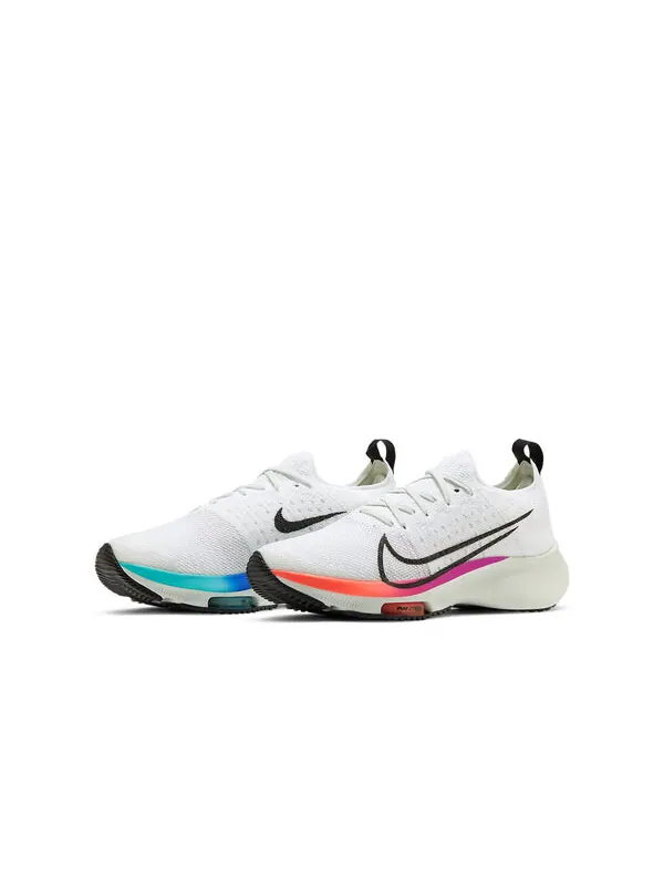 Кроссовки air zoom turbo flyknit Nike — изображение 3 из 4, белый/черный/фиолетовый