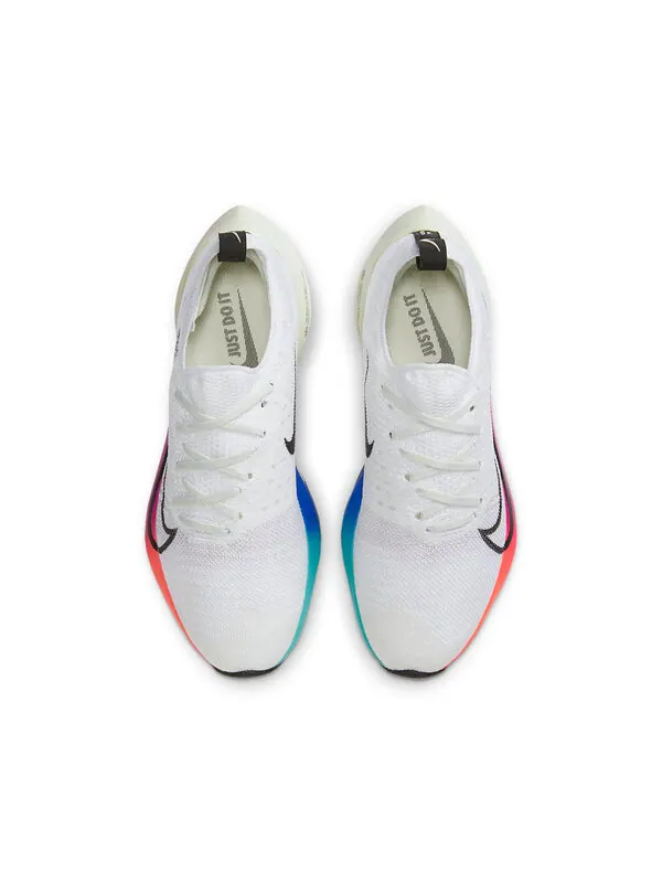 Кроссовки air zoom turbo flyknit Nike — изображение 4 из 4, белый/черный/фиолетовый