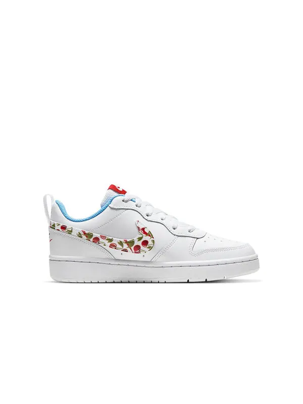 Кроссовки Court Borough Low 2 Nike — изображение 2 из 4, белый/синий
