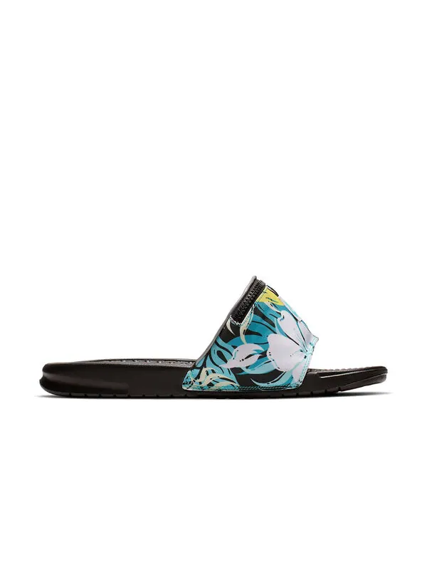 Тапочки benassi jdi print 'fanny pack' Nike — изображение 2 из 3, черный