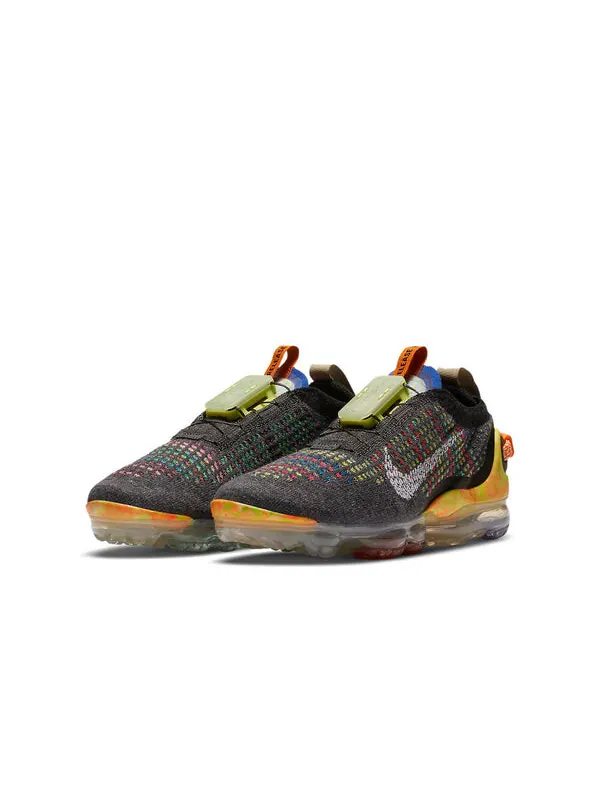 Кроссовки air vapormax 2020 flyknit Nike — изображение 3 из 4, серый/желтый