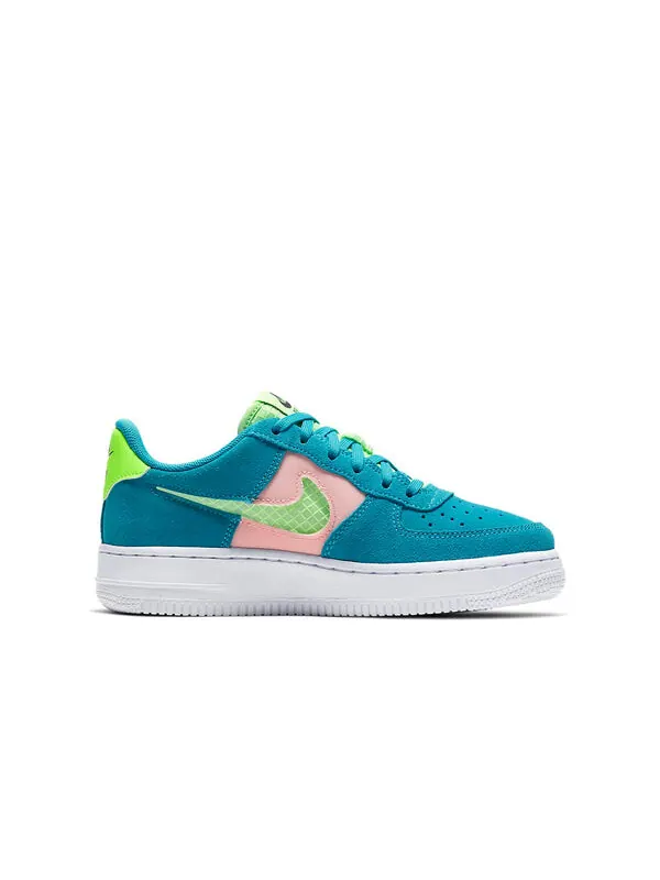 Кроссовки air force 1 низкие Nike — изображение 2 из 4, синий/зеленый