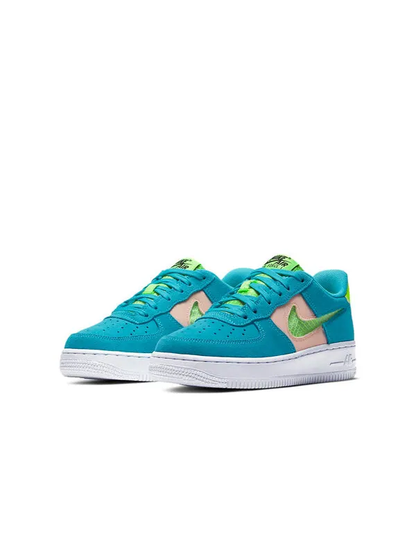 Кроссовки air force 1 низкие Nike — изображение 3 из 4, синий/зеленый