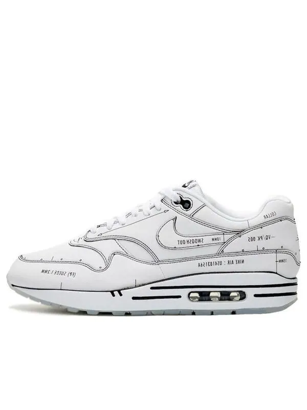 Кроссовки air max 1 Nike — изображение 1 из 4, белый-черный