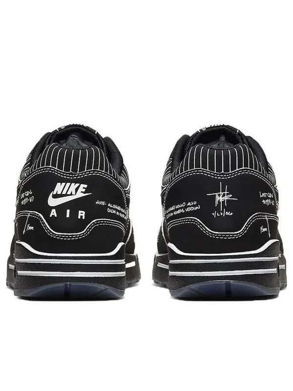 Кроссовки air max 1 'sketch to shelf - black' Nike — изображение 4 из 4, белый
