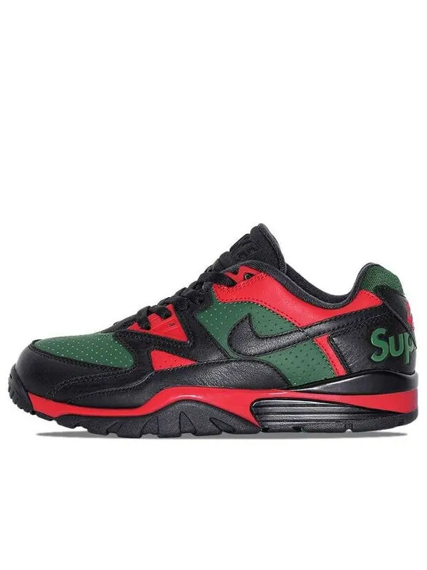 Кроссовки x supreme air cross trainer 3 low Nike — изображение 1 из 4, черный/зеленый/красный